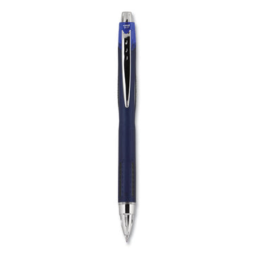 uni-ball® Jetstream Retractable Ballpoint Pen, Fine 0.7 Mm, Blue Ink, Blue Barrel freeshipping - TVN Wholesale